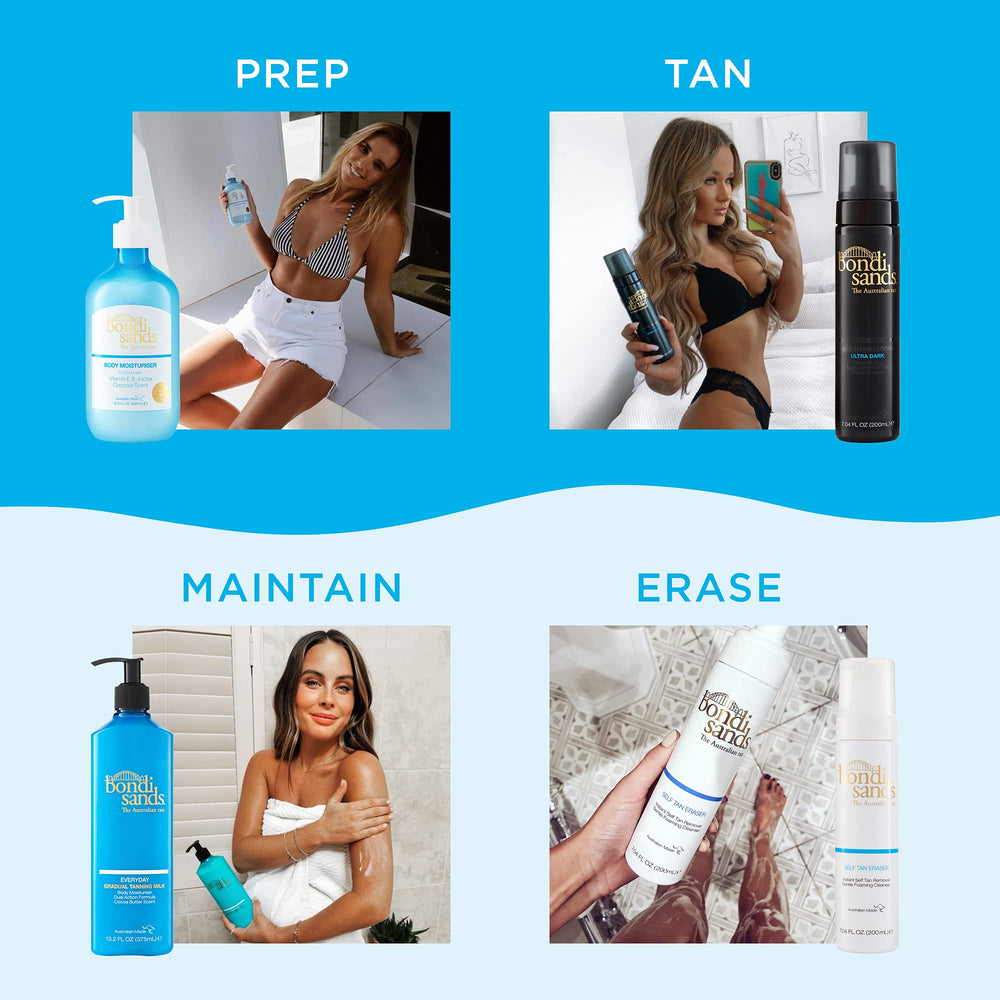 Bondi Sands Prepara Piel Para Nuevo Bronceado: desincrusta suavemente y lista para retoque