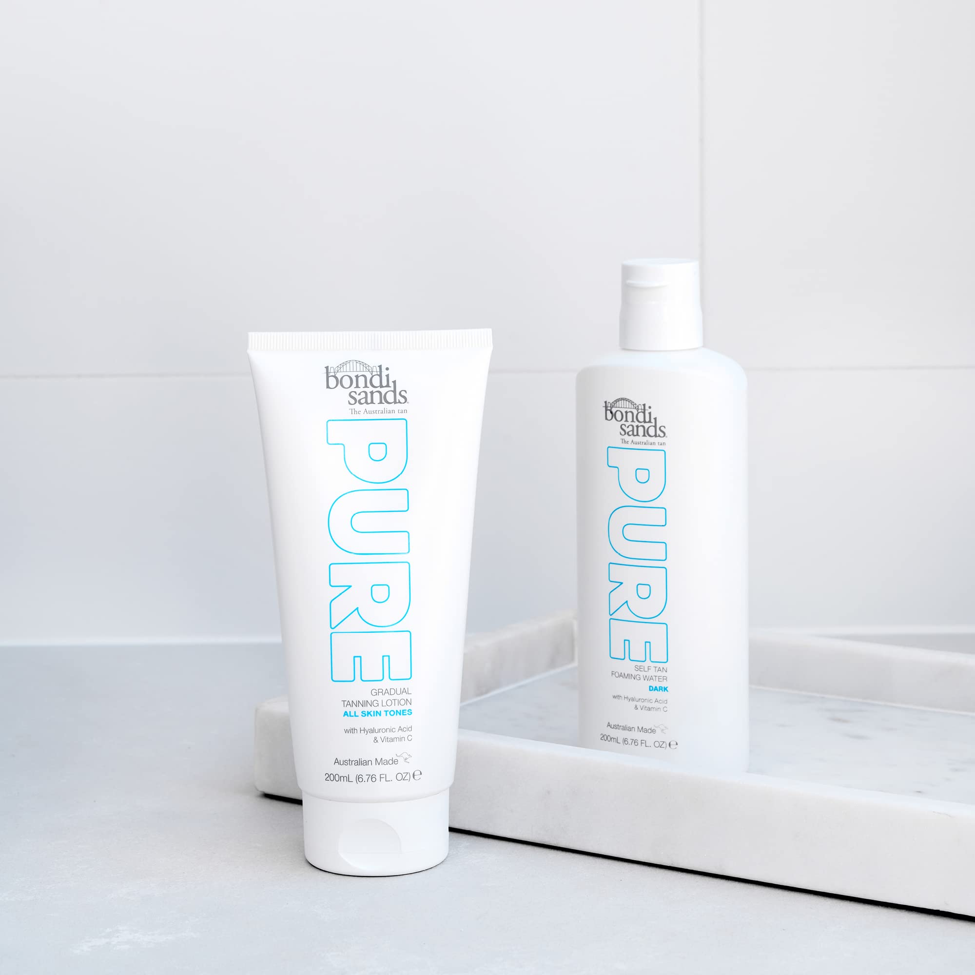 Bondi Sands PURE con hialurónico para hidratación de la piel