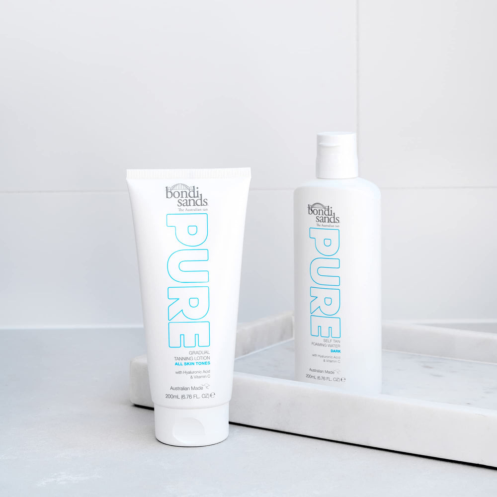 Bondi Sands PURE con hialurónico para hidratación de la piel