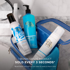Bondi Sands Self Tan Eraser packaging features vegan, cruelty-free formula