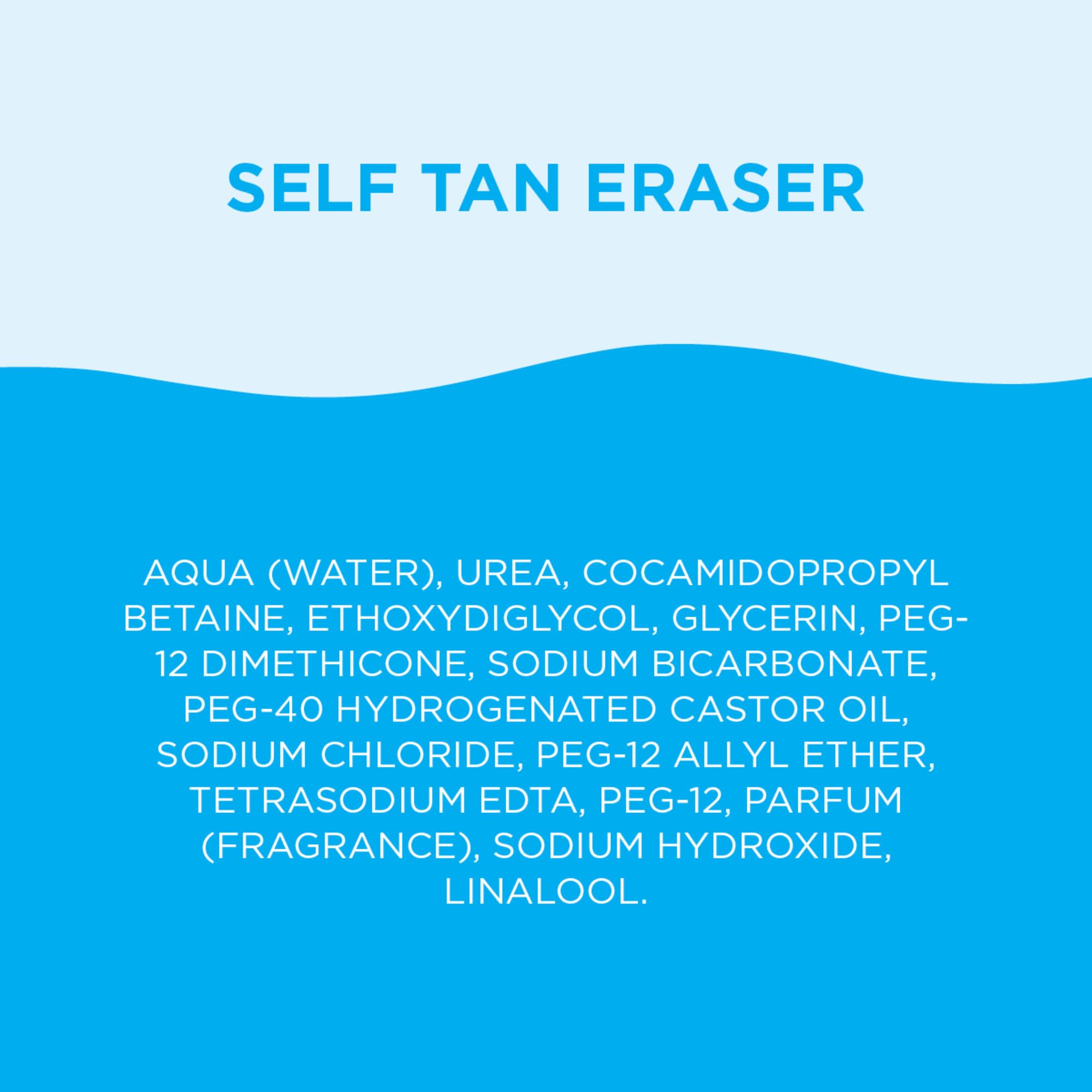 Bondi Sands Self Tan Eraser after use prepares skin for new tan