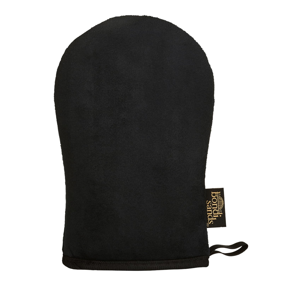 Bondi Sands Self-Tanning Mitt front view showing double-sided design for flawless, streak-free results.