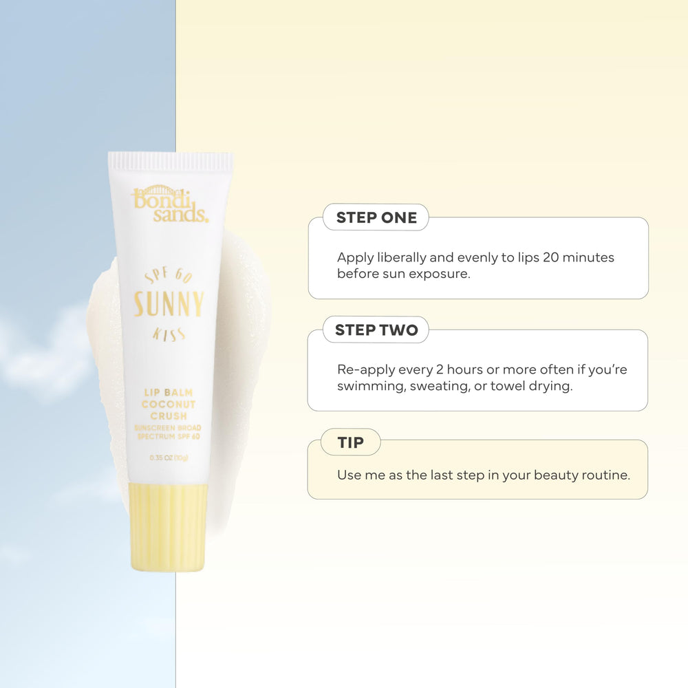Bondi Sands Sunny Kiss SPF 60 aroma a coco agradable.