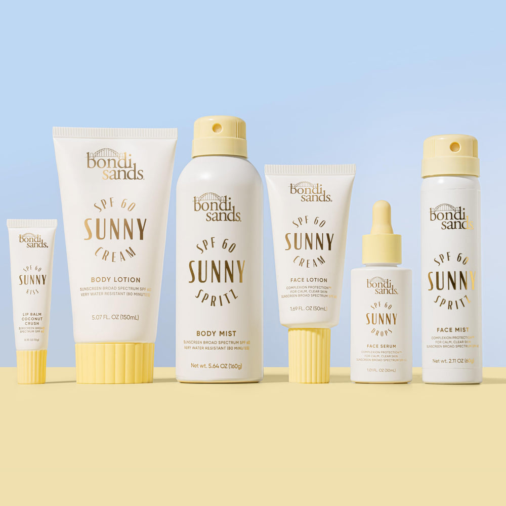 Bondi Sands Sunny Kiss SPF 60 tamaño 0,3 oz práctico para bolso.