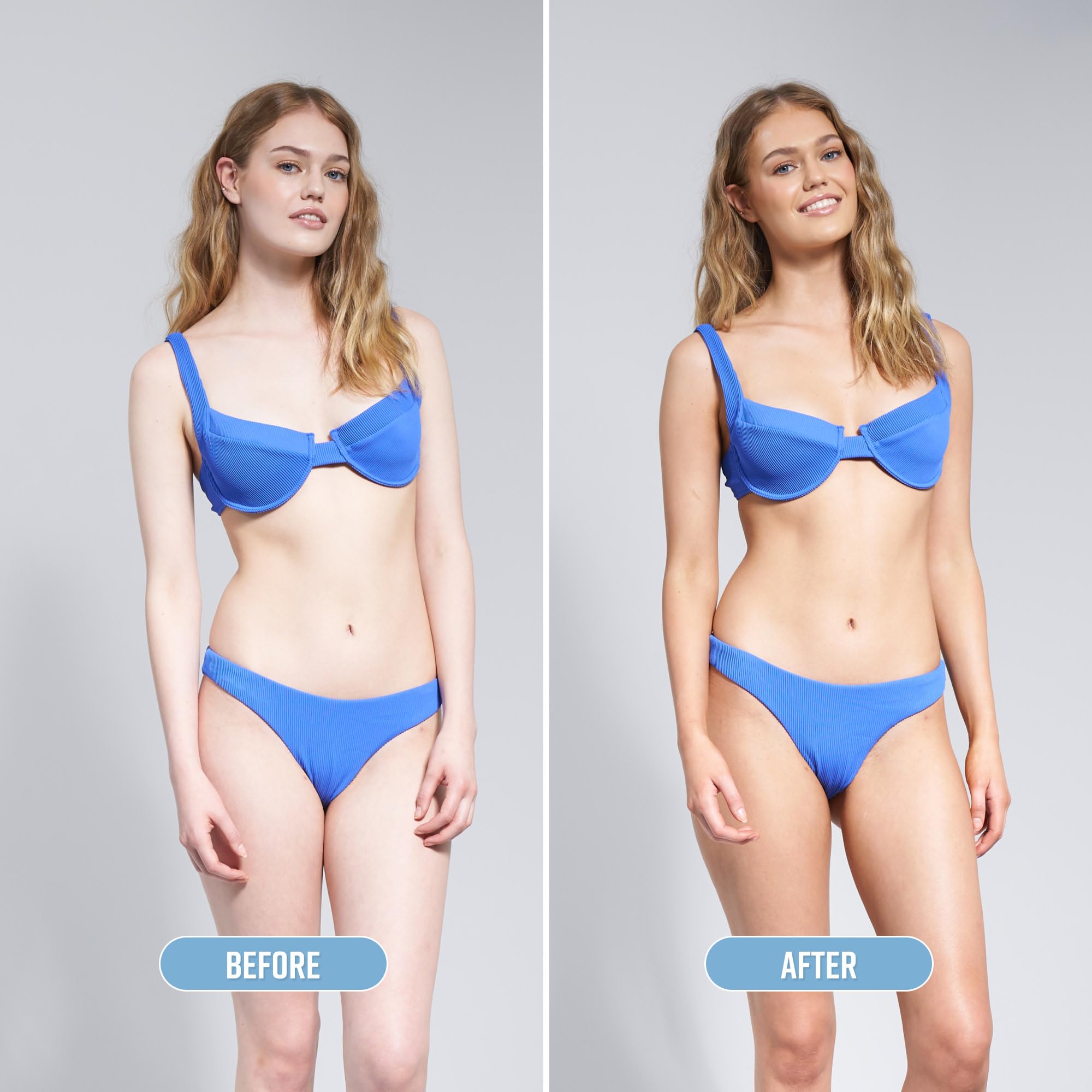 Bondi Sands Technocolor Sapphire one-hour development time for quick tanning.