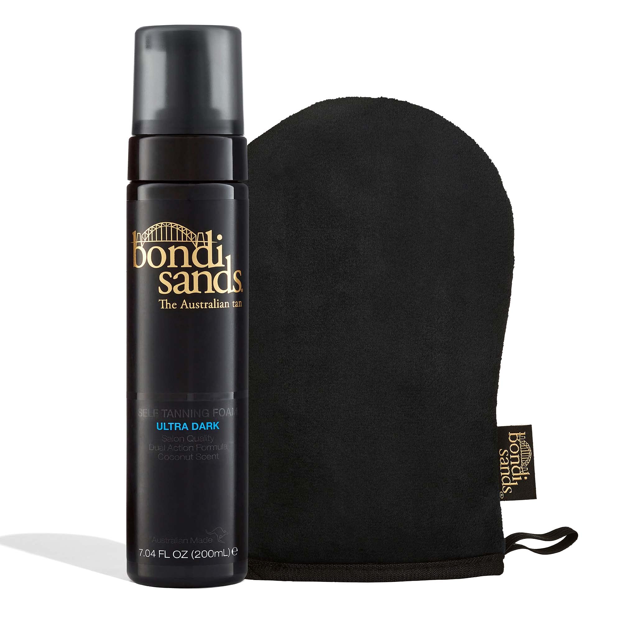 Bondi Sands Ultra Dark Foam close-up showing smooth, streak-free texture for easy application.