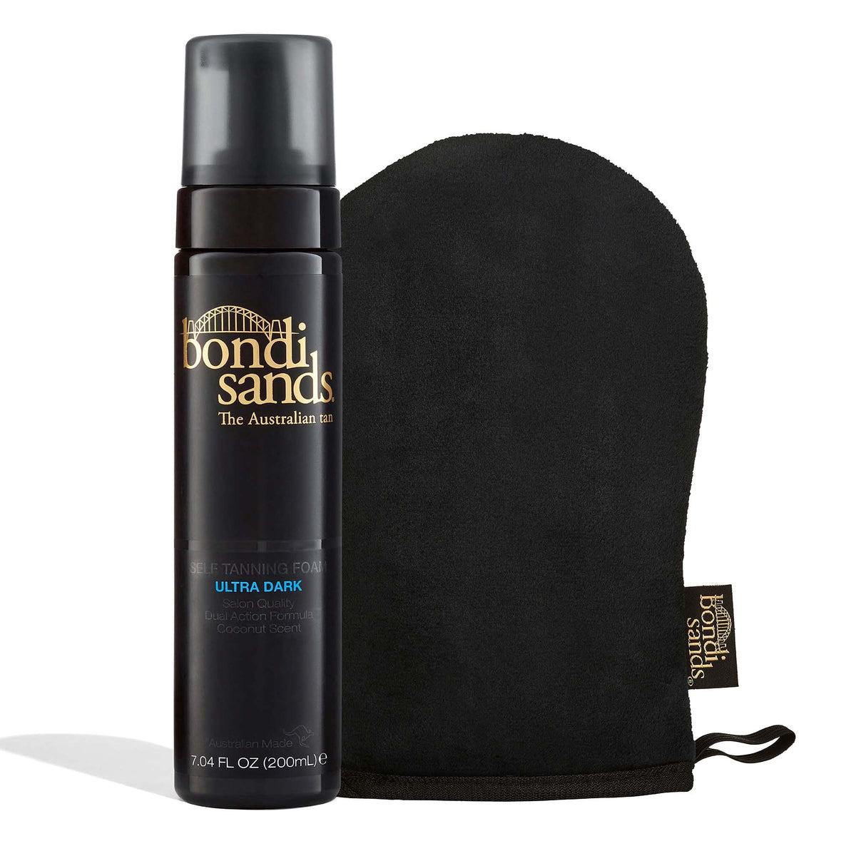 Bondi Sands Ultra Dark Foam close-up showing smooth, streak-free texture for easy application.