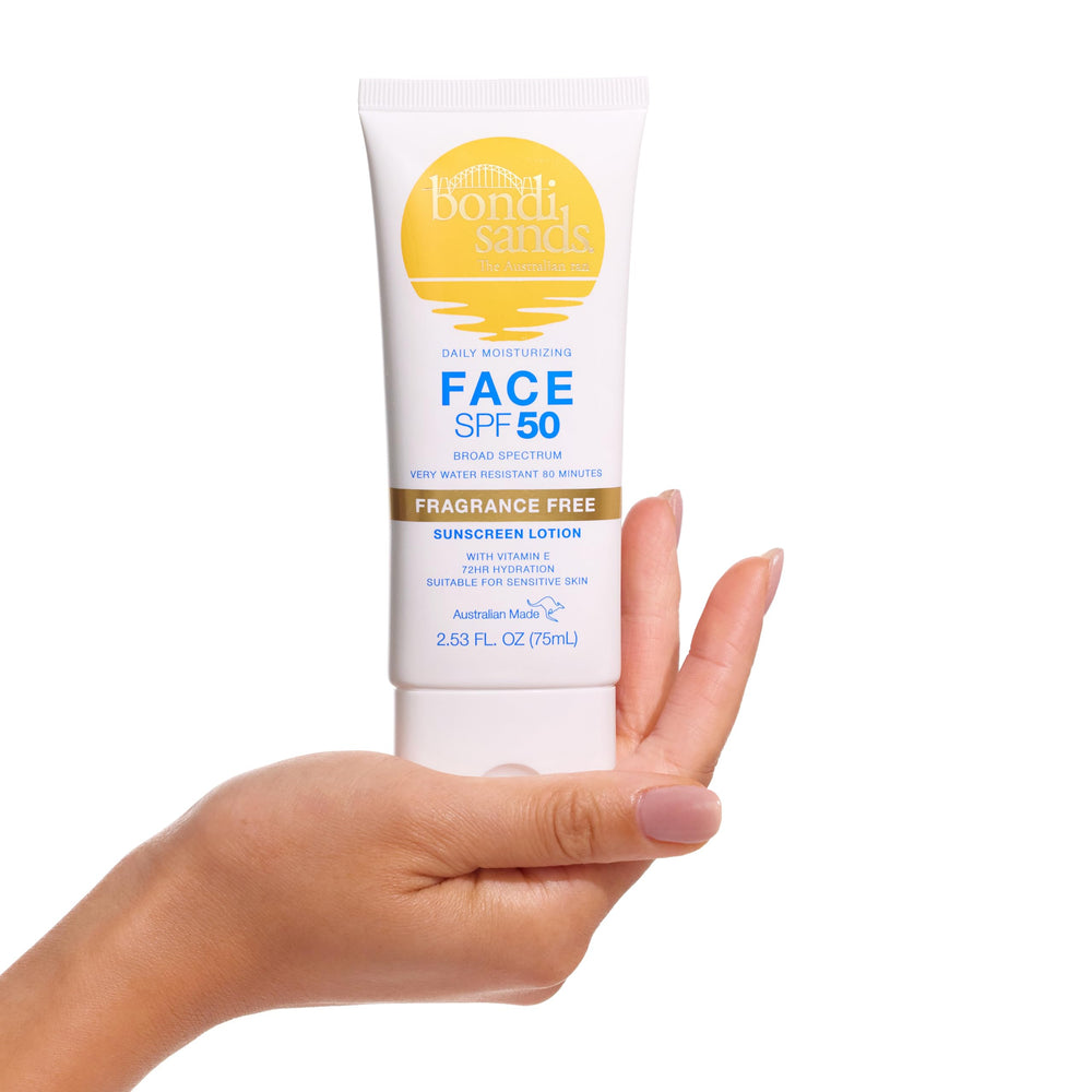 Bondi Sands uso diario como base ligera para maquillaje natural.