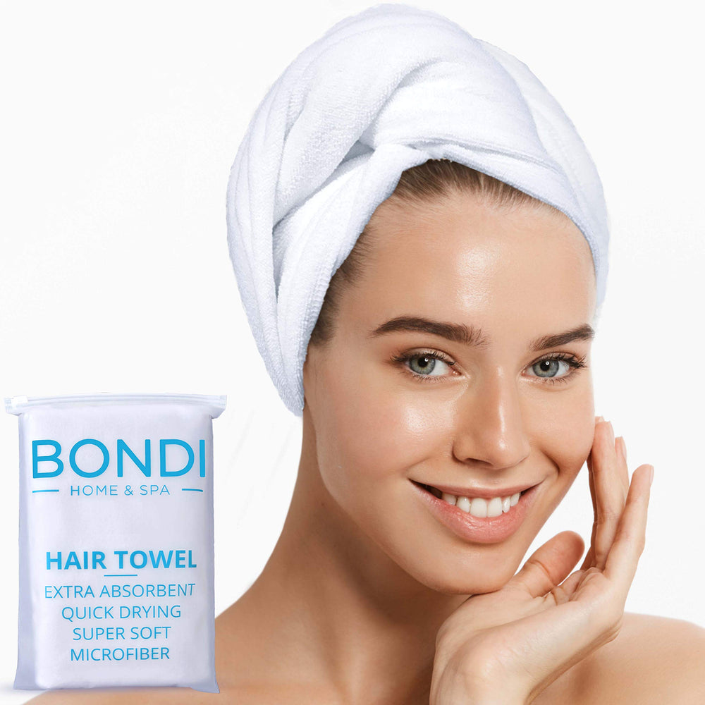 Bondi Spa travel-friendly towel is compact and quick-drying.
