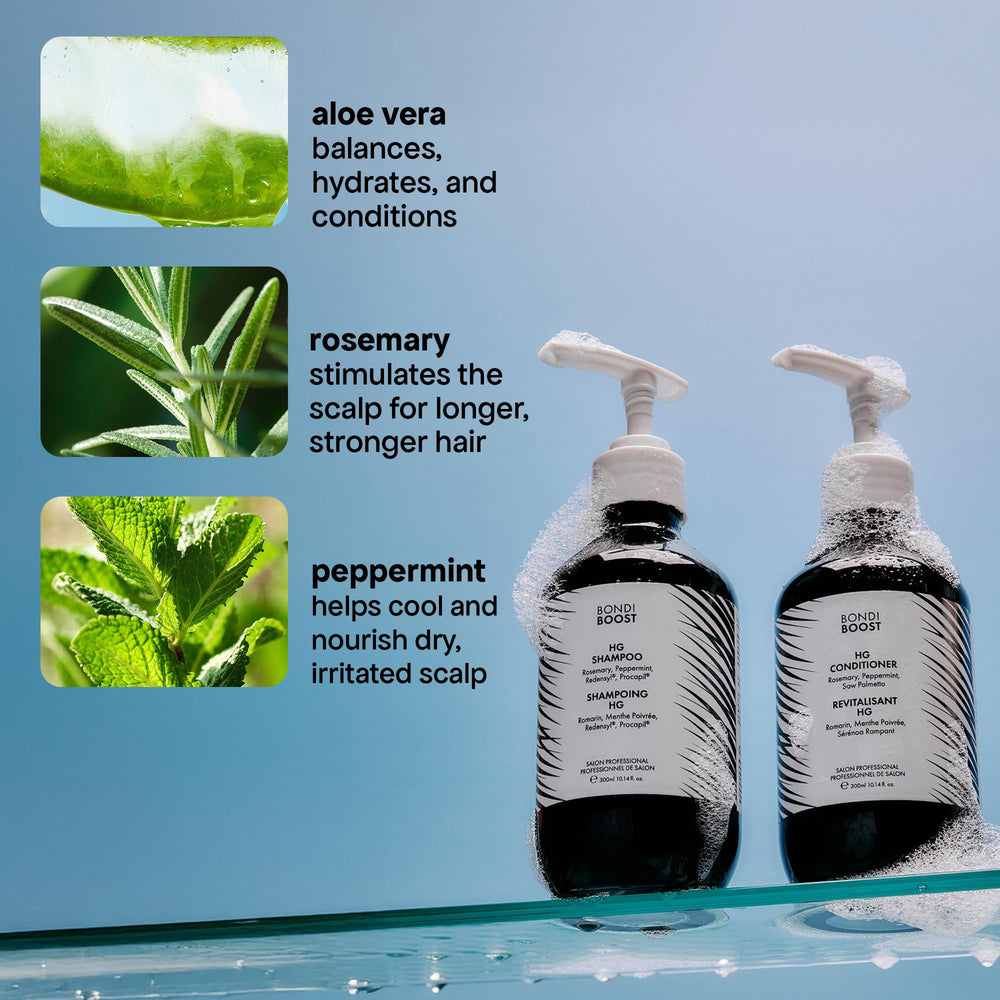 BondiBoost HG daily-use routine image showing simple wash steps.