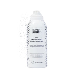 BondiBoost HG Dry Shampoo bottle front for quick refresh.