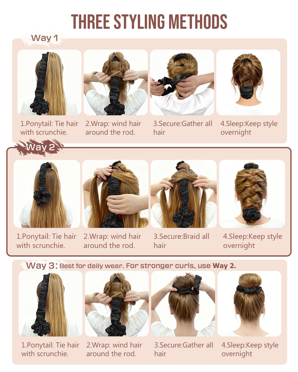 BONNET QUEEN morning-curl saver fits busy schedules.