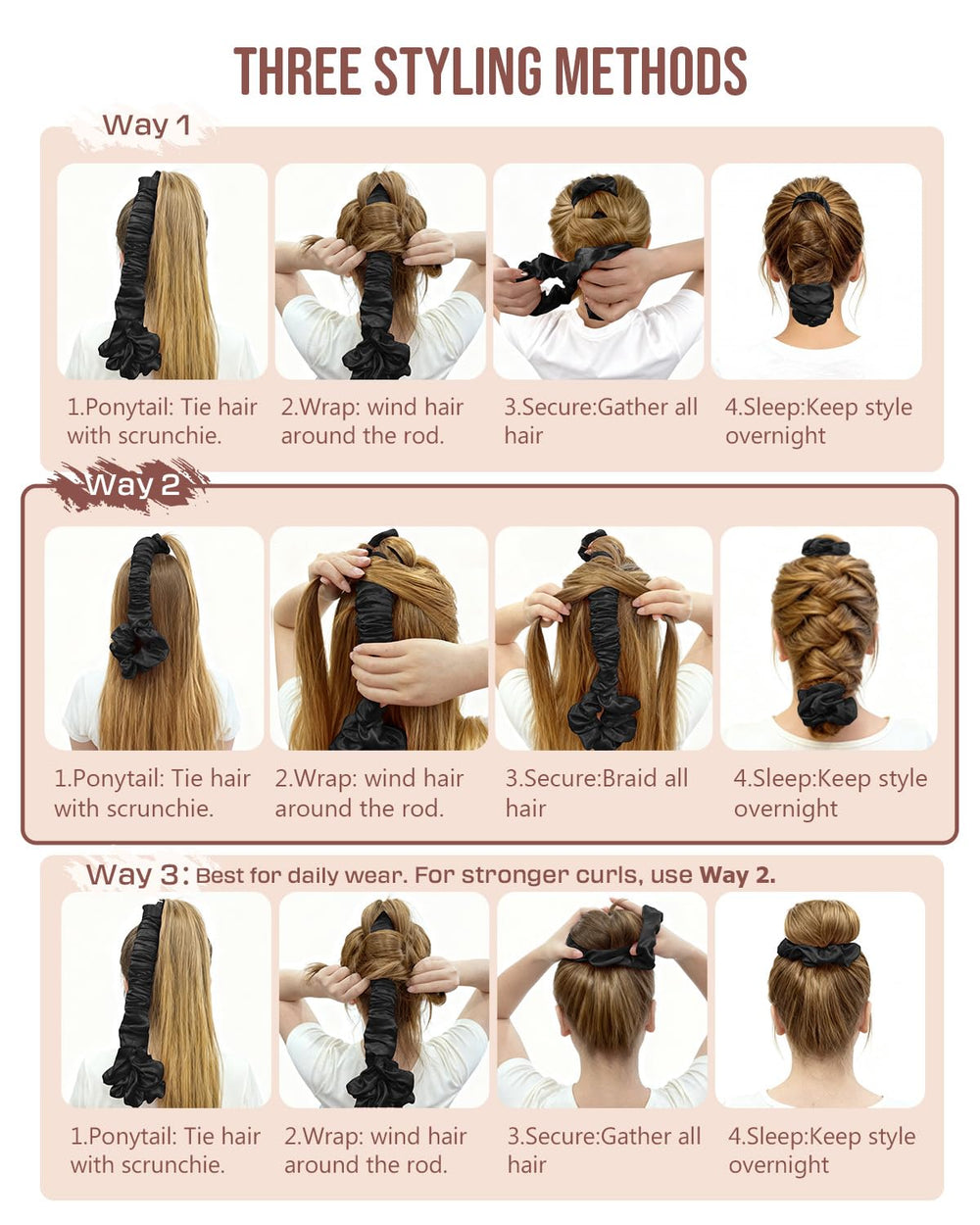 BONNET QUEEN morning-curl saver fits busy schedules.