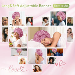 Bonnet Queen protección de wigs y bordes al dormir