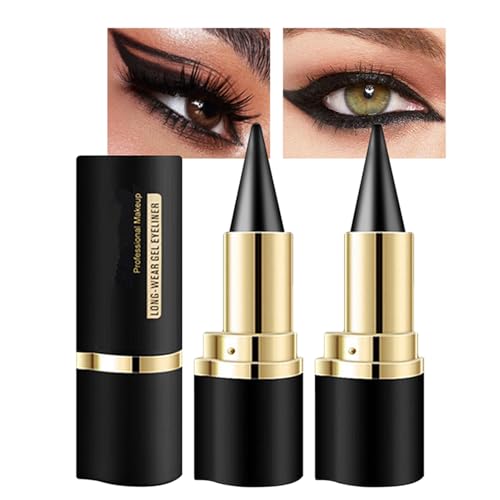 BONNIE CHOICE waterproof gel eyeliner swatch demonstrating long-wear and smudge-proof finish.