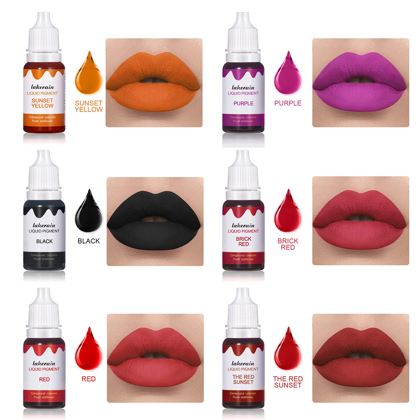 Bonnie Choice pigmentos naturales vegetales para cosméticos labiales veganos.