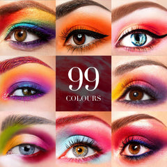 Sombras mate suaves para transiciones limpias con poca caída.
