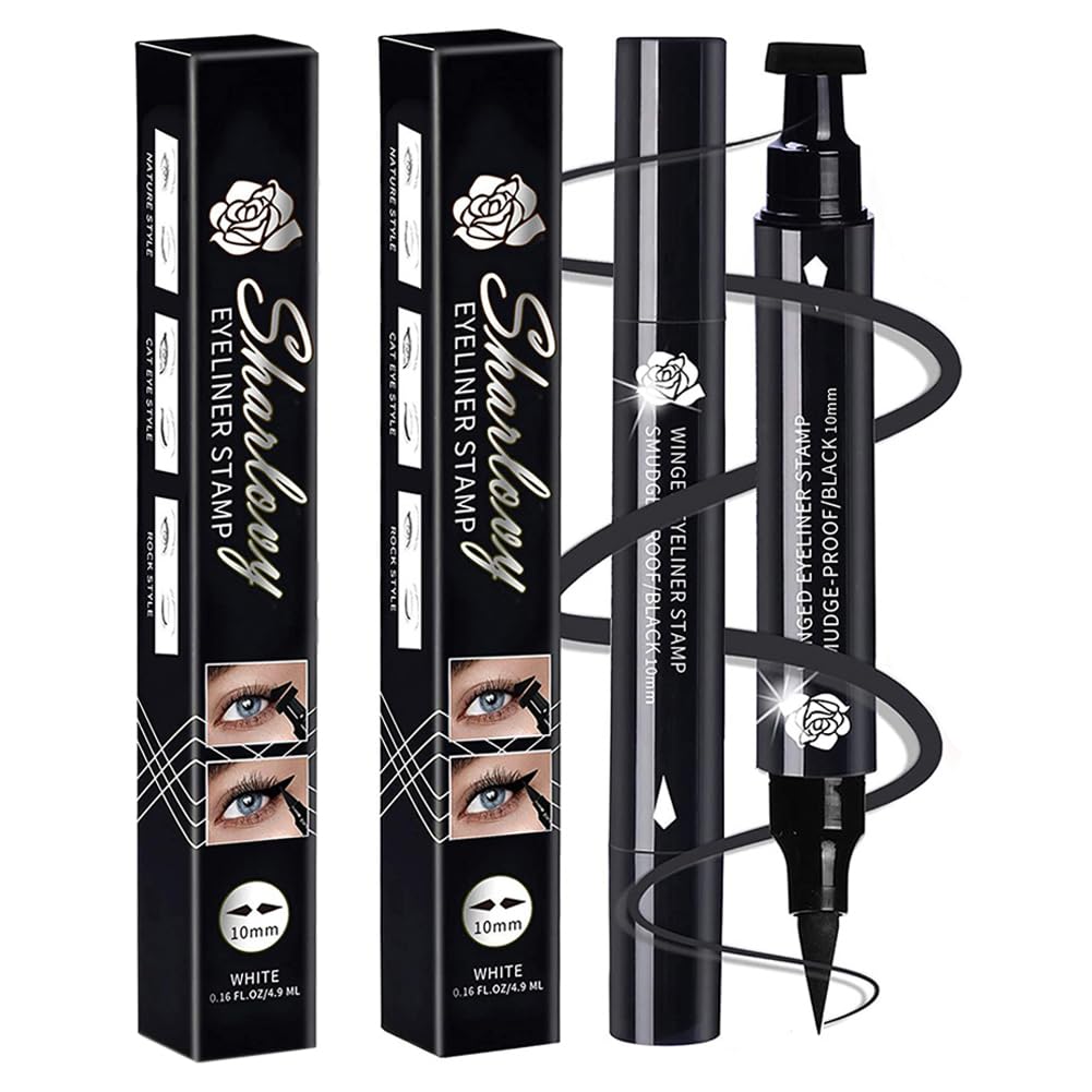 BONNIESTORE Winged Eyeliner Stamp dual-ended design for precise winged liner.