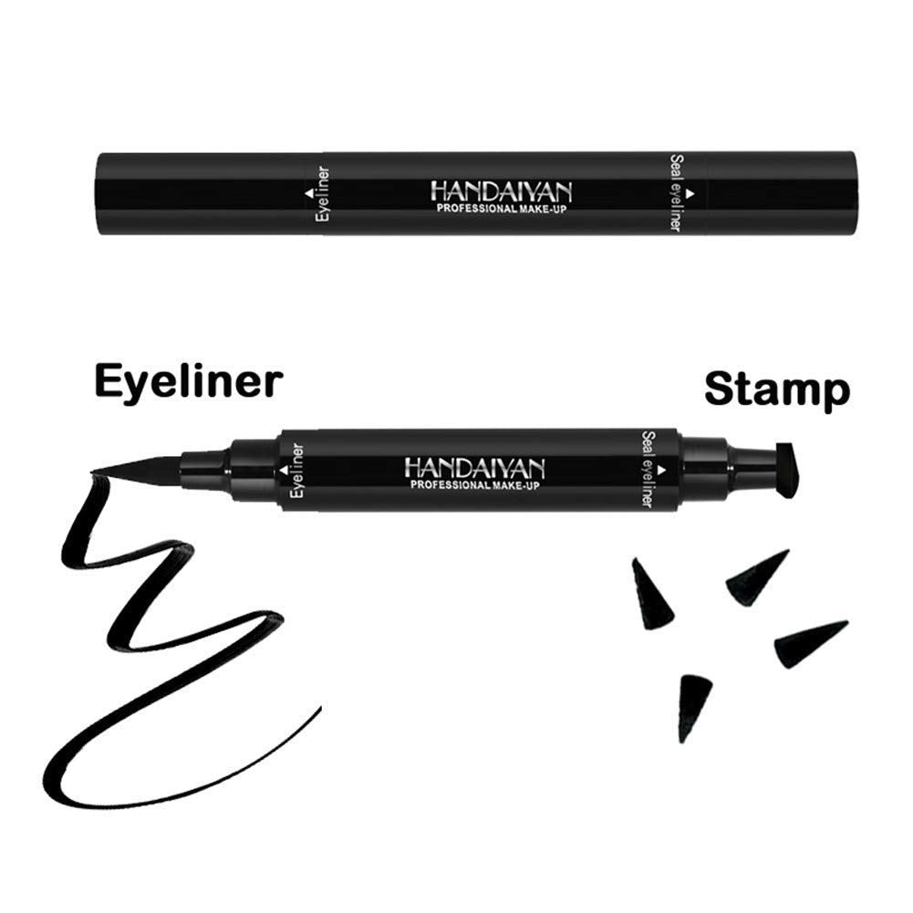 BONNIESTORE Winged Eyeliner Stamp easy-to-use step-by-step application.