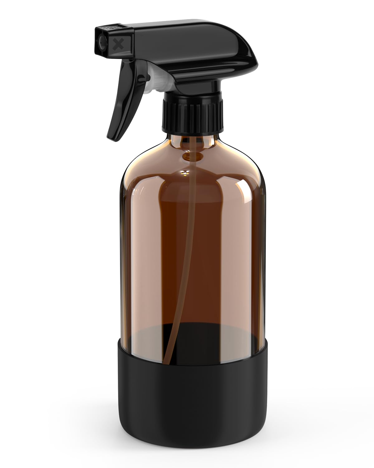 Bontip amber glass spray bottle with 16oz capacity shields light-sensitive liquids.
