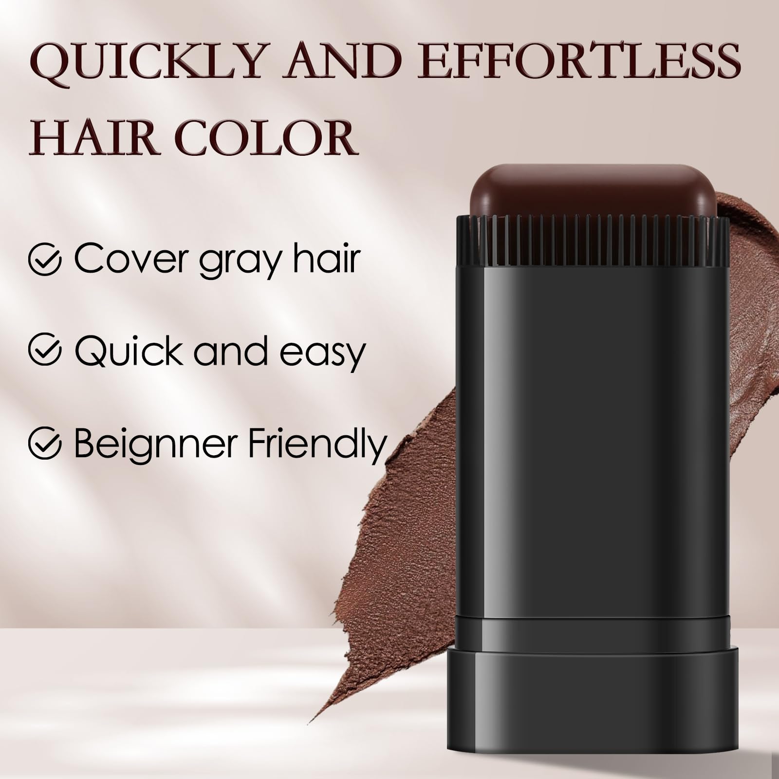 Boobeen portable root touch up stick ideal for on-the-go touch-ups