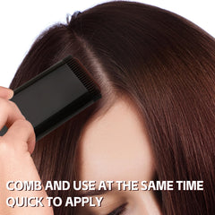 Boobeen Root Touch Up Hair Color Stick waterproof swatch stays put through workouts.