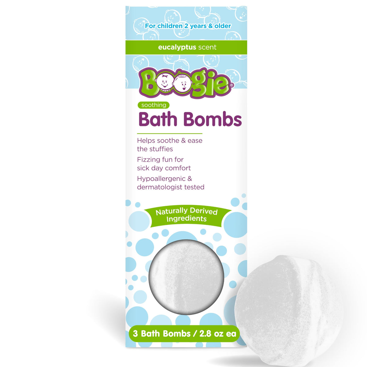 Boogie bomba de baño calma con aloe para relajación suave