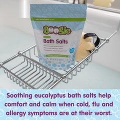 Boogie Kids Salts aroma a eucalipto para un baño calmante