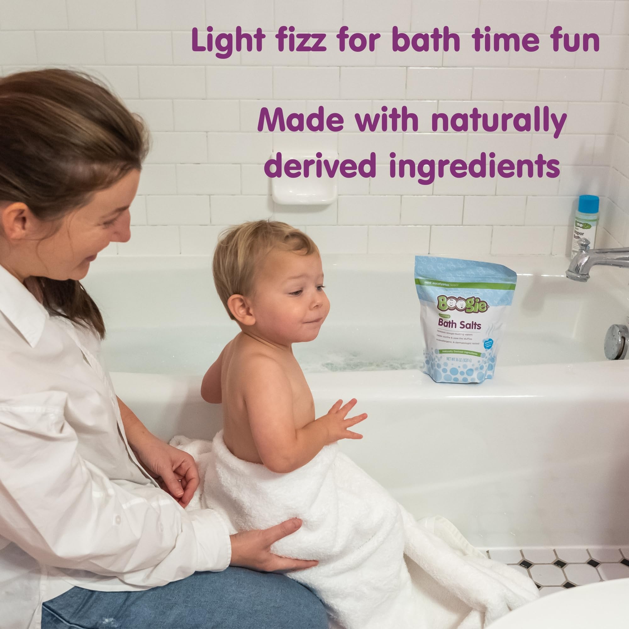 Boogie Kids Salts envase grande facilita uso familiar