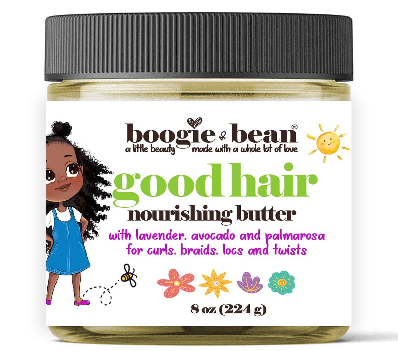Boogie y Bean: aceite para cabello de bebé, derrame suave para uso diario.
