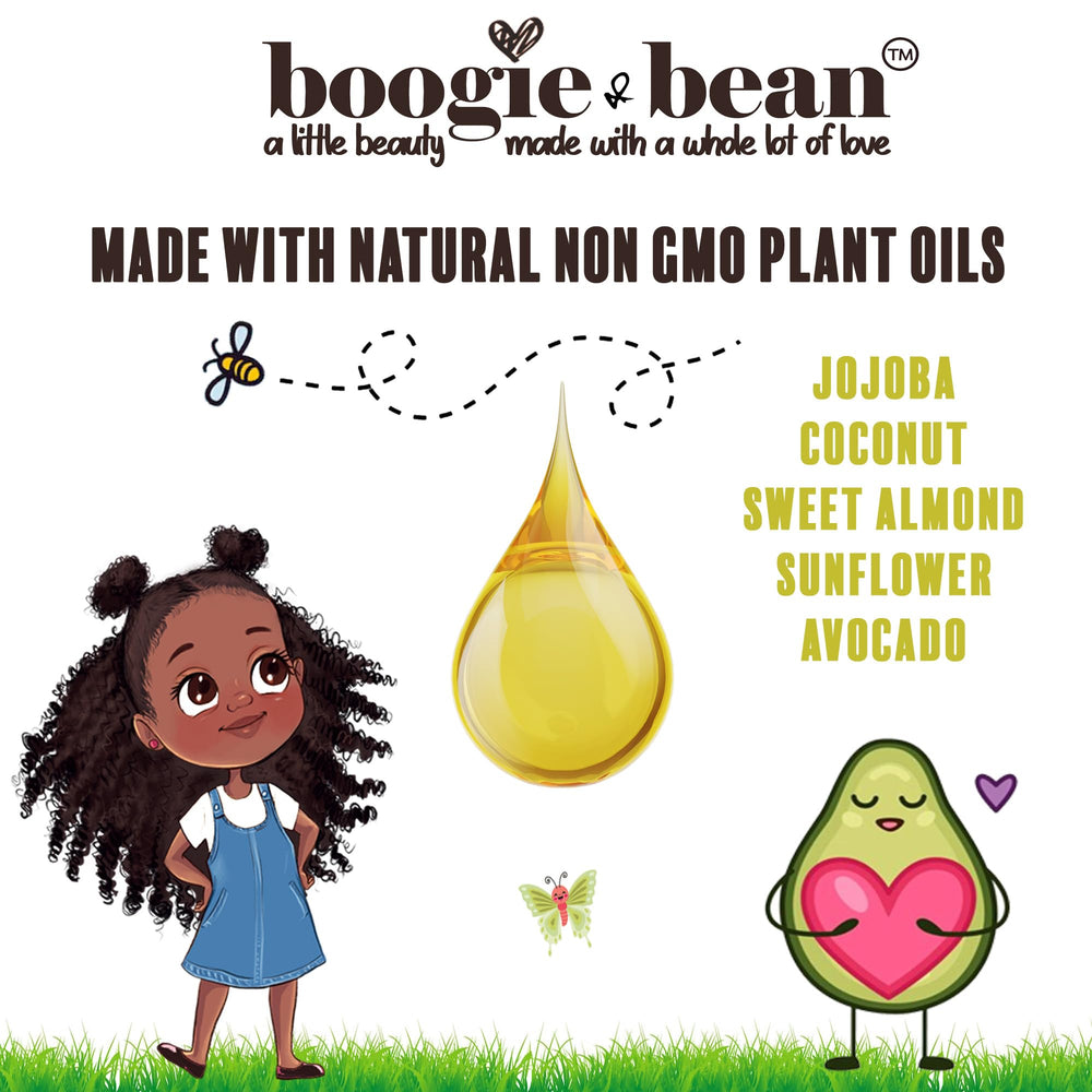 Rizos definidos en niños con Boogie y Bean.