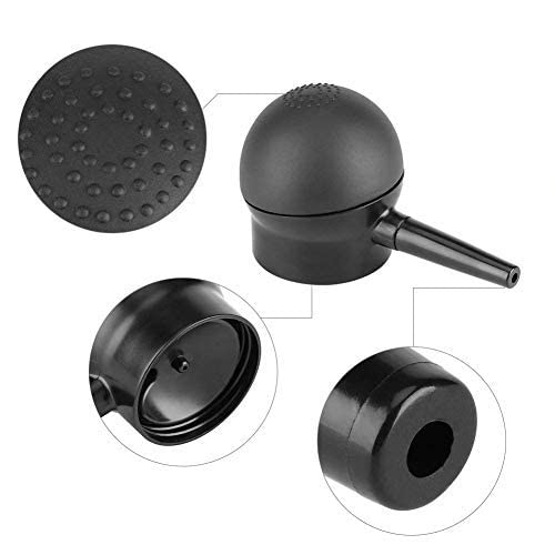 Boolavard hair fibers applicator pump nozzle bottle-assembly view demonstrates compatibility