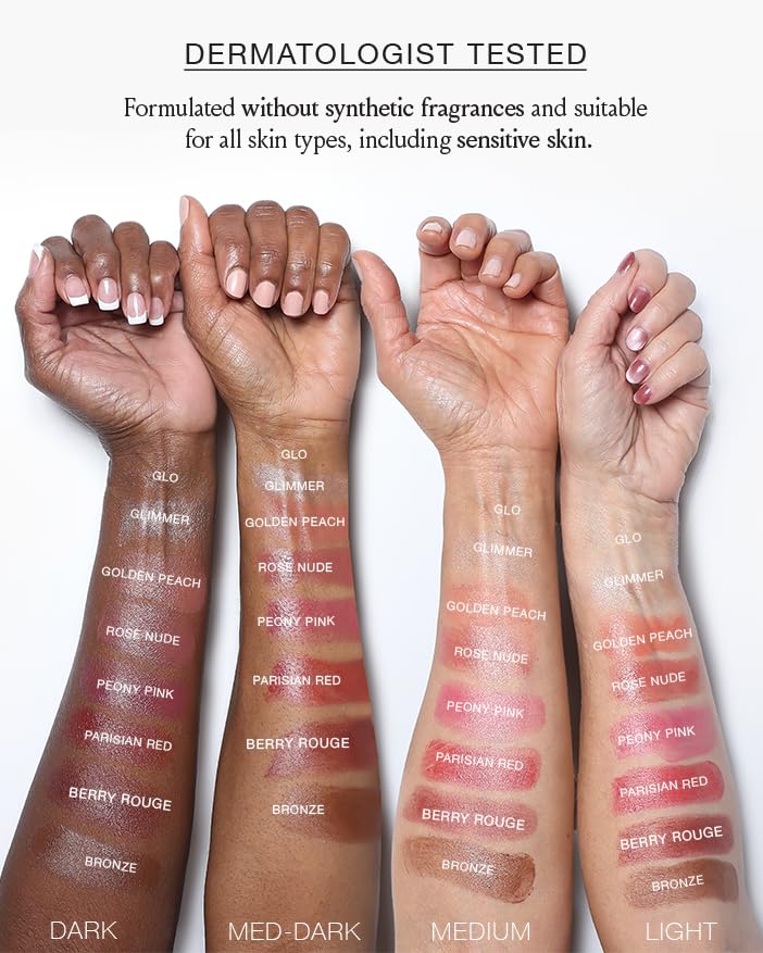 Boomstick Bronze packaging tube highlights clean beauty and versatility.