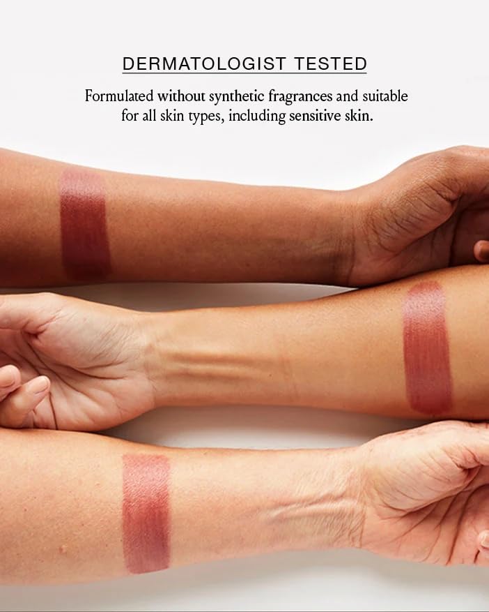 Boomstick Color sheer pigments for a natural finish.