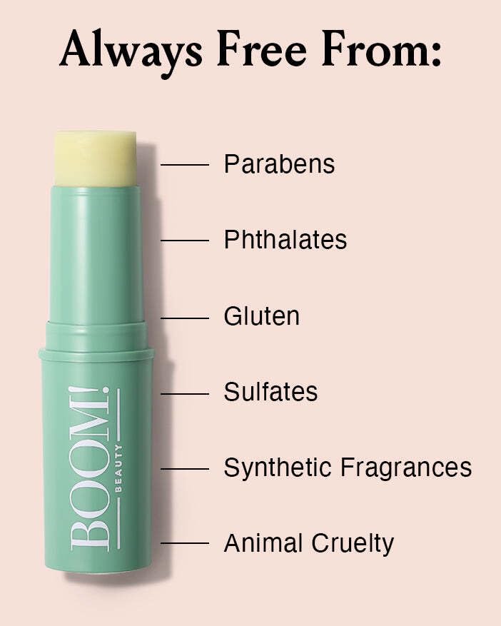 BOOM! Boomstick GLO under-eye brightening enhances radiance for a refreshed look.