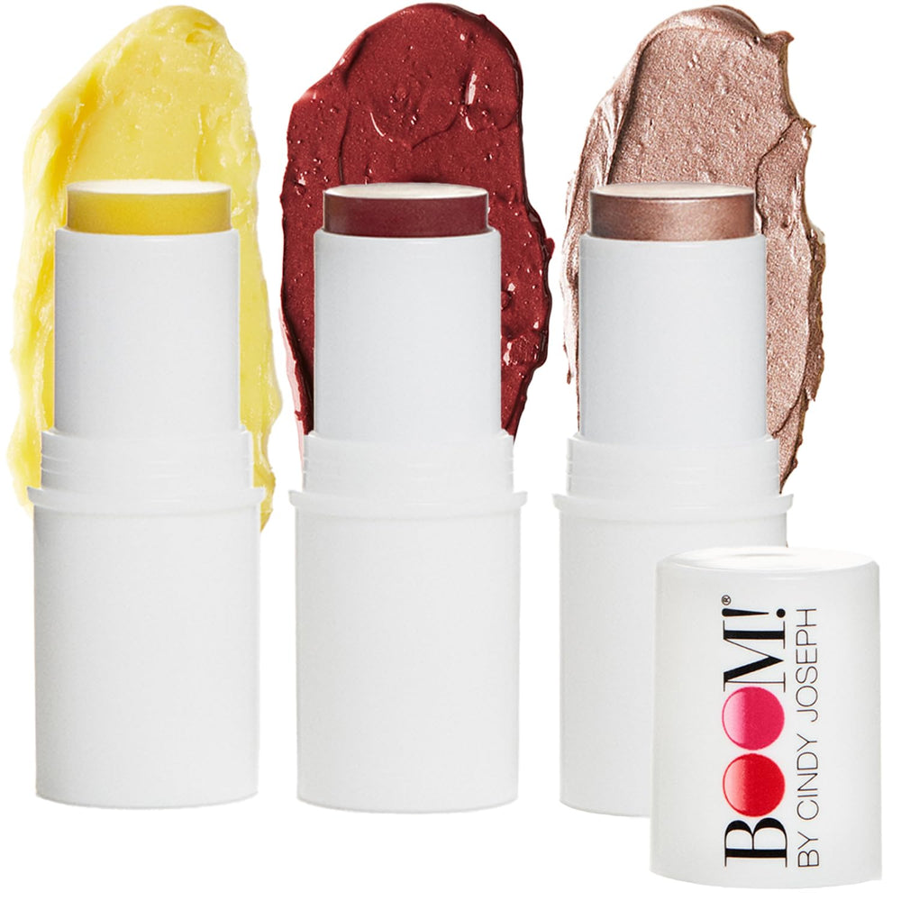 Boomstick Travel-friendly stick set shown ready for touch-ups on the go.