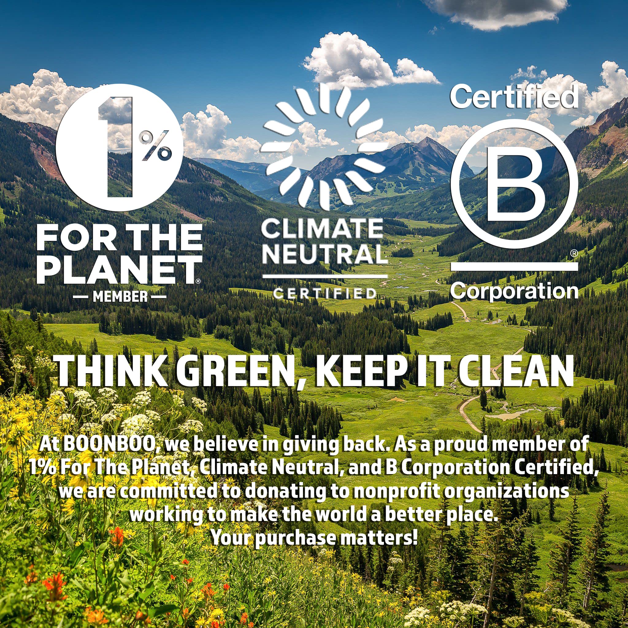 BOONBOO organic bamboo cotton swabs support biodegradable habits for eco-conscious households.