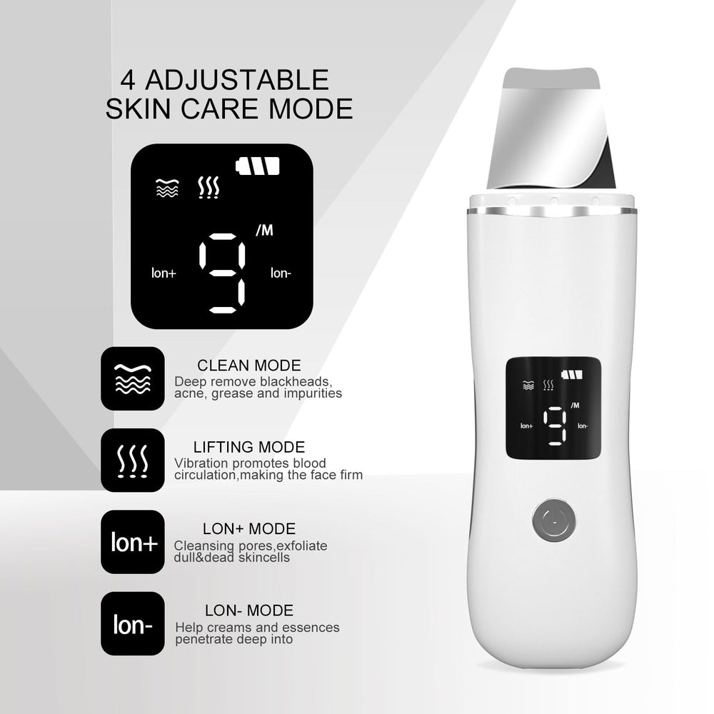 Boontr Face Scrubber deep cleansing mode removes buildup for clearer skin