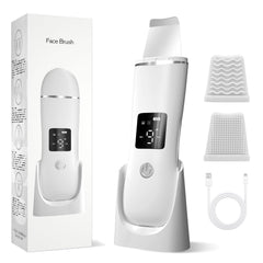 Boontr Face Scrubber spatula 3D curve clarifies pores for smoother skin