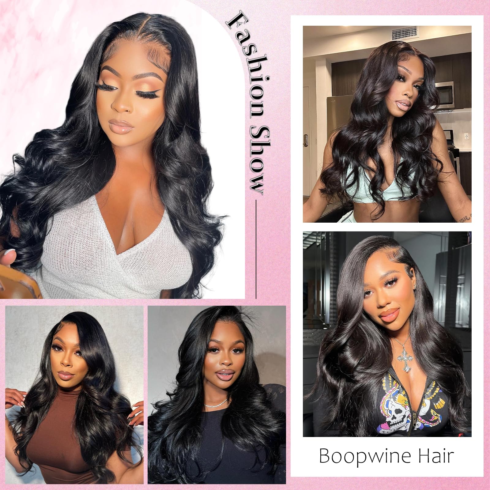 Boopwine natural color bundles blend seamlessly with most hair tones