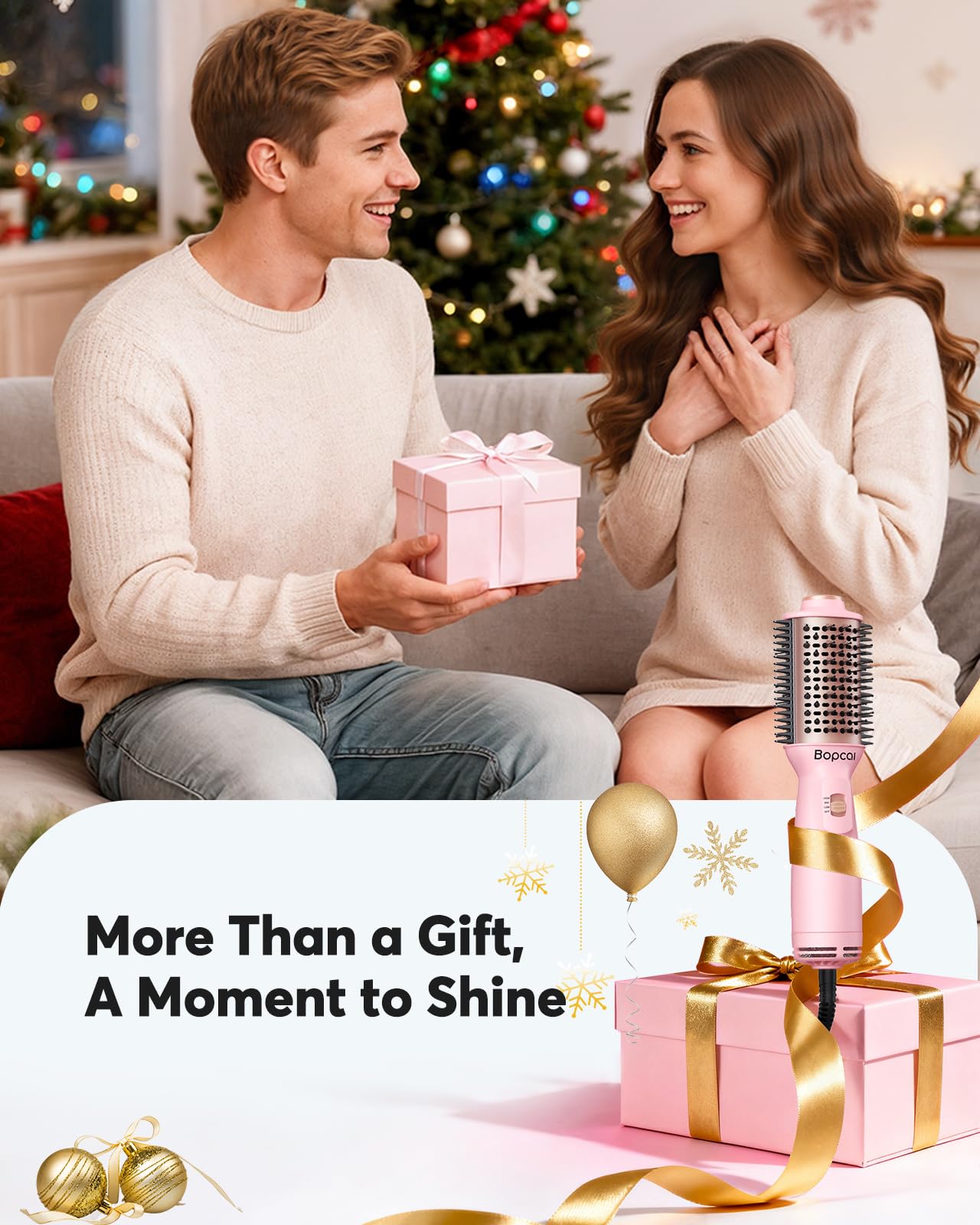 Bopcal safety features include overheat protection for reliable styling.