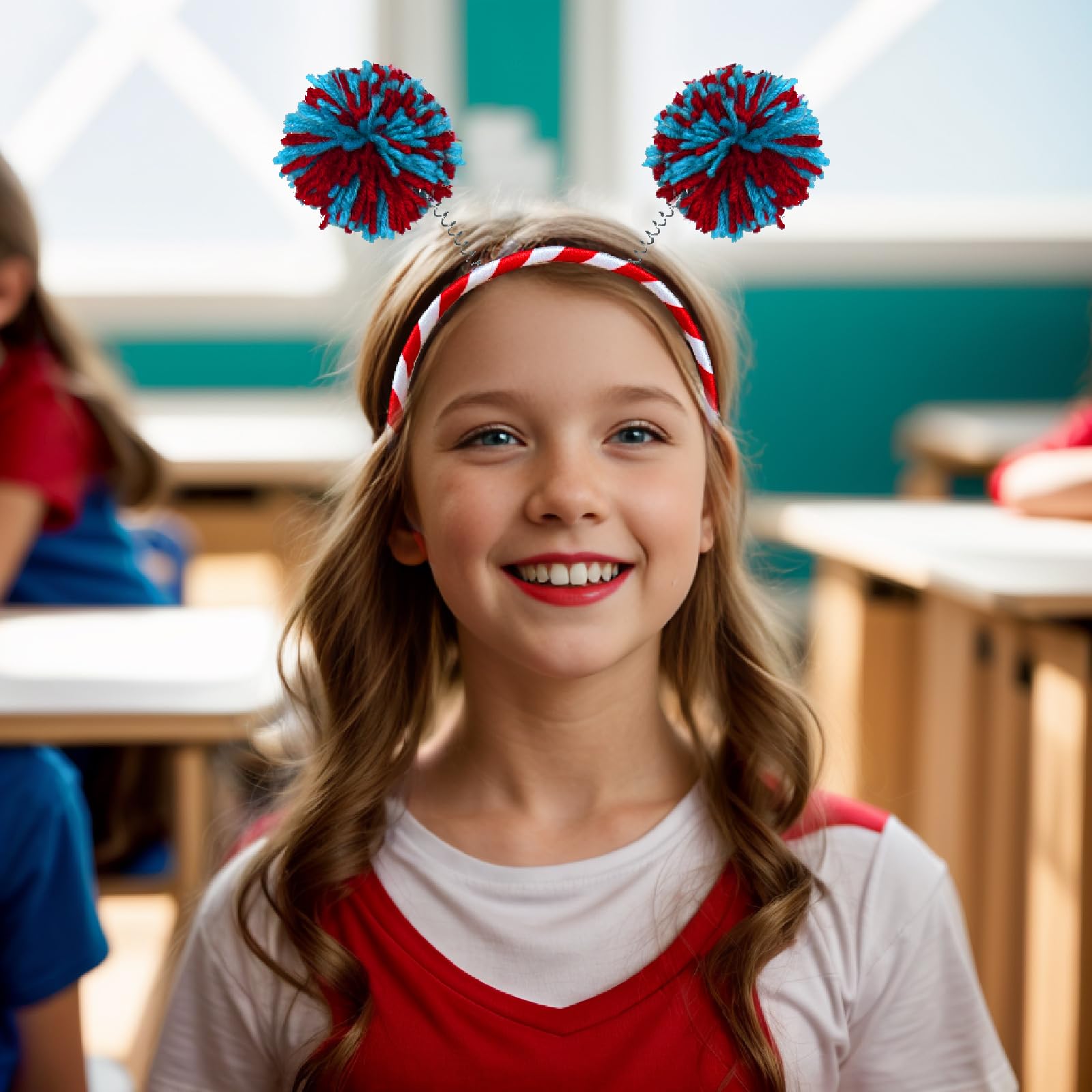 Dance recital-ready Borbilyn headband enhances stage-style and performance presence.