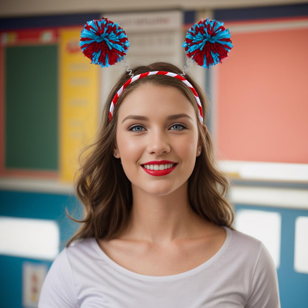 Festive look for Halloween or Christmas with Borbilyn headband.