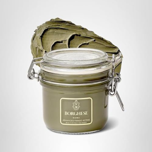 Borghese Fango Active Mud Mask pores-clearing action on skin