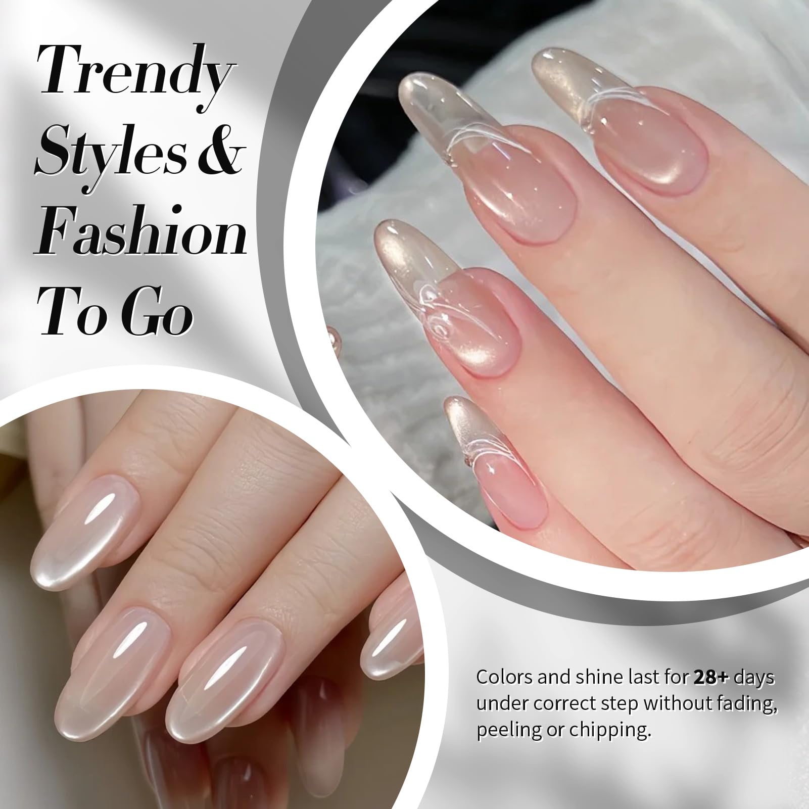 Born Pretty 15ml nail polish bottle ready for at-home manicures.