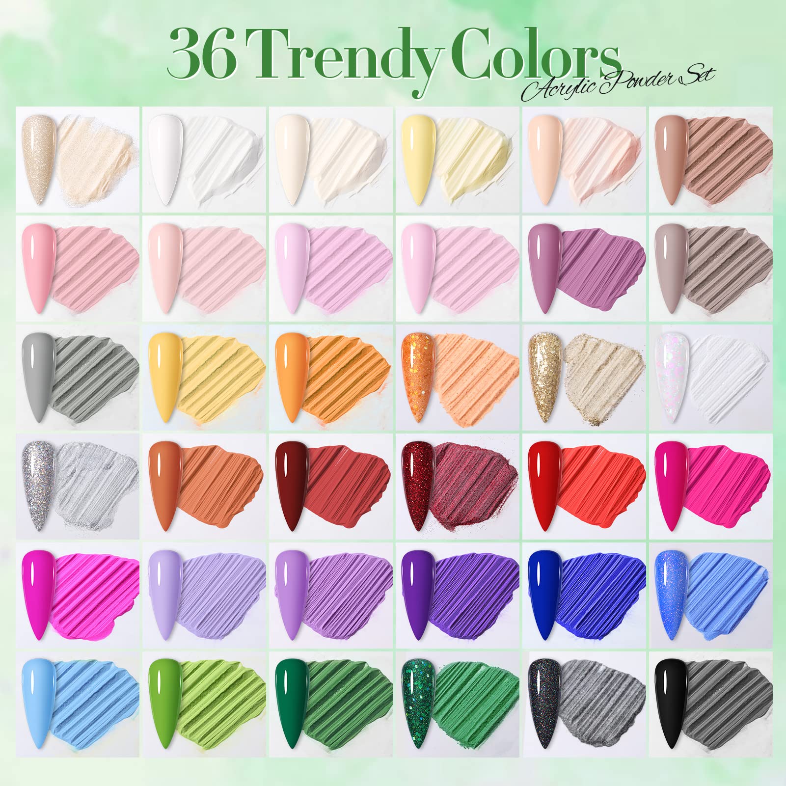 Born Pretty nude and pink shades for elegant French extensions.