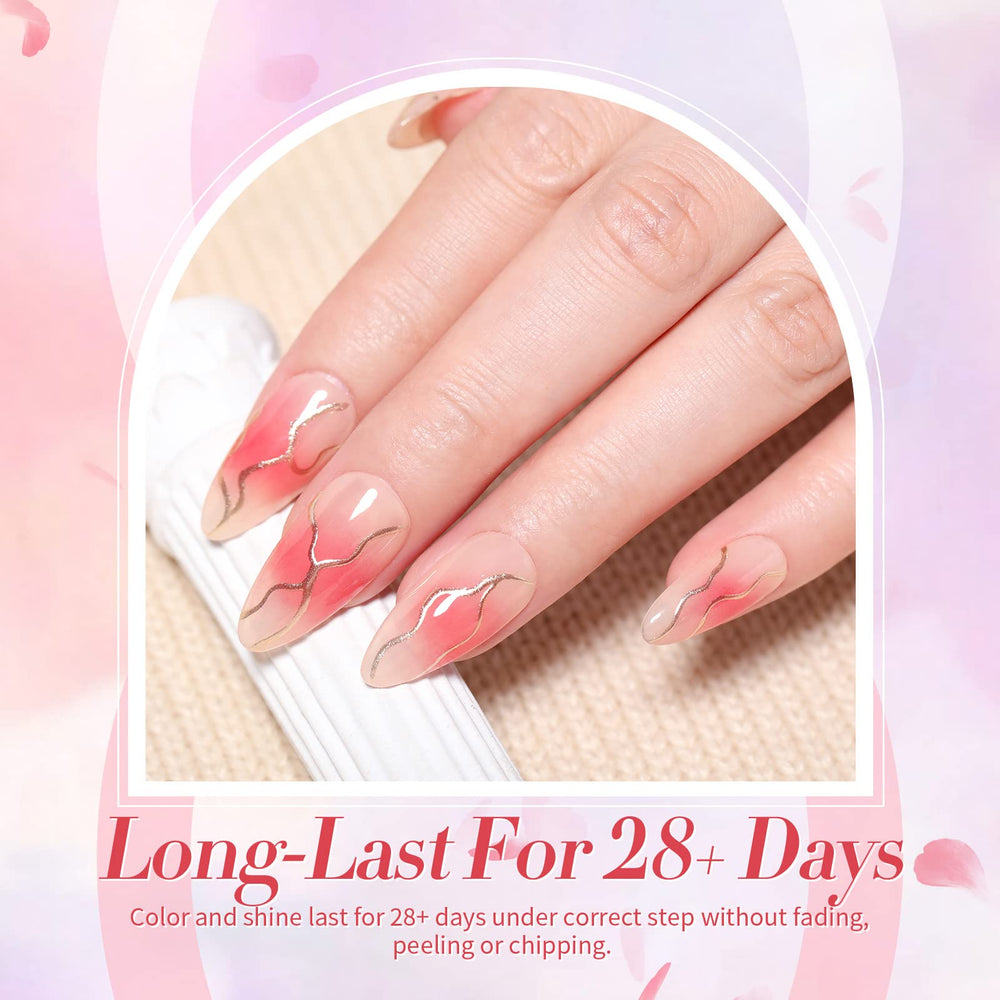 Base and top coat pairing for improved durability and glossy finish.