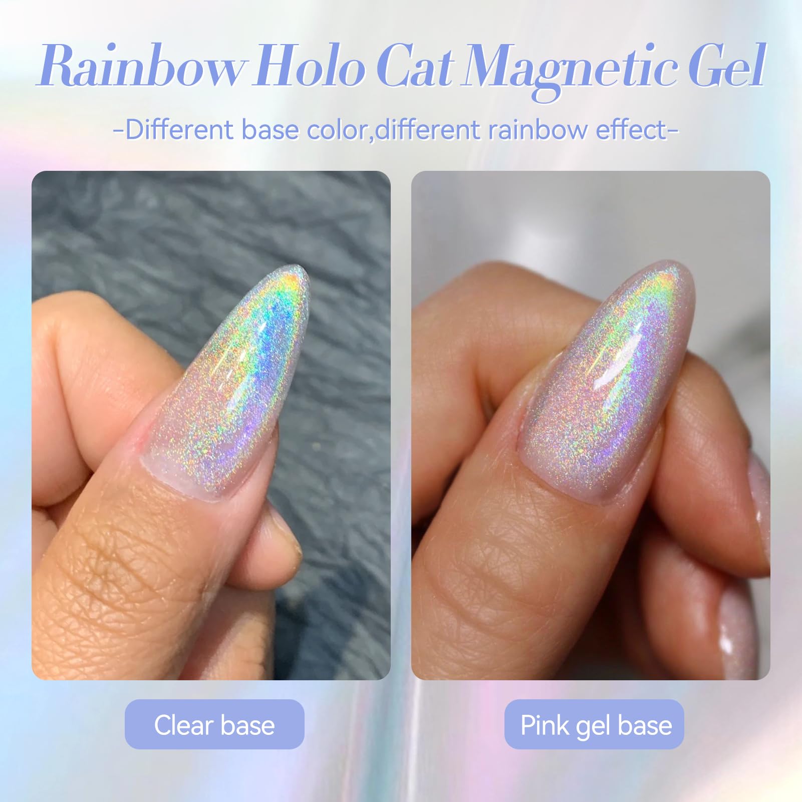 Born Pretty Cat Gel Magnético viene en envase práctico y compacto.