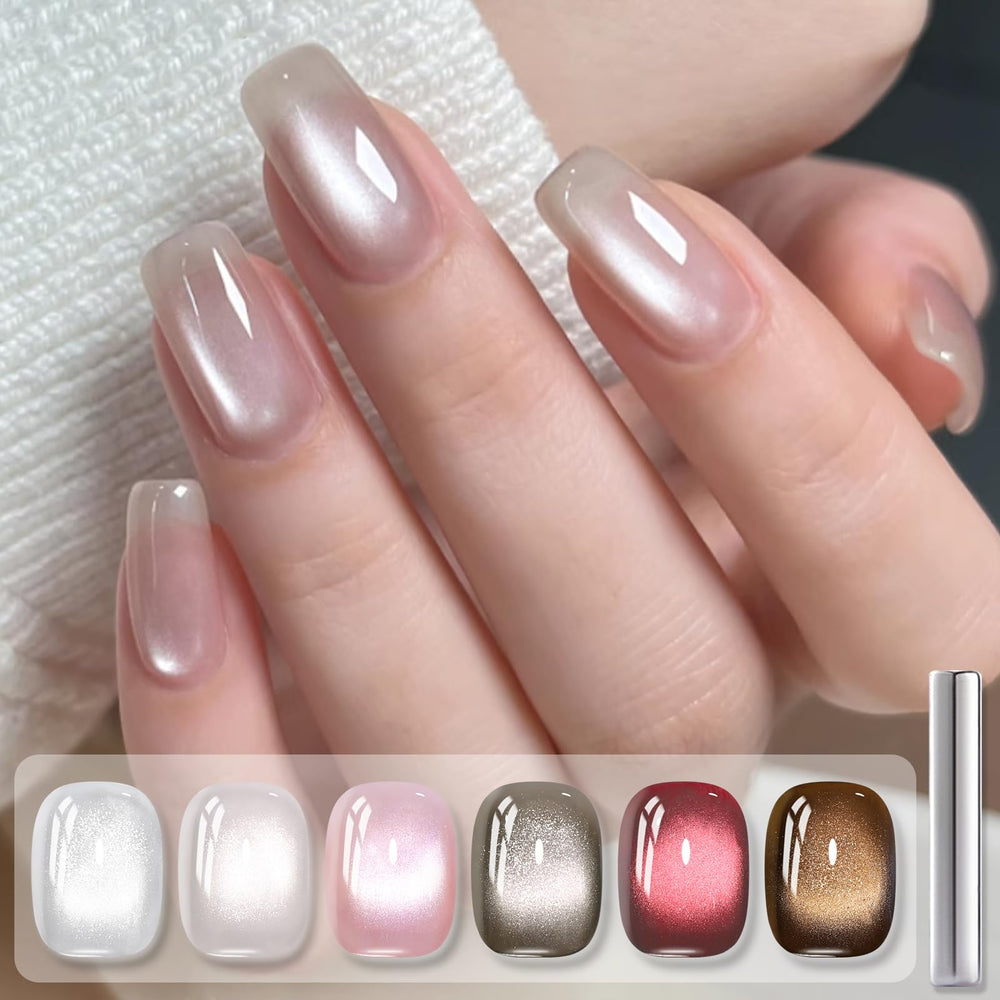 Close-up of Born Pretty Cat Magnetic Eye Gel Nail Polish bottle with label