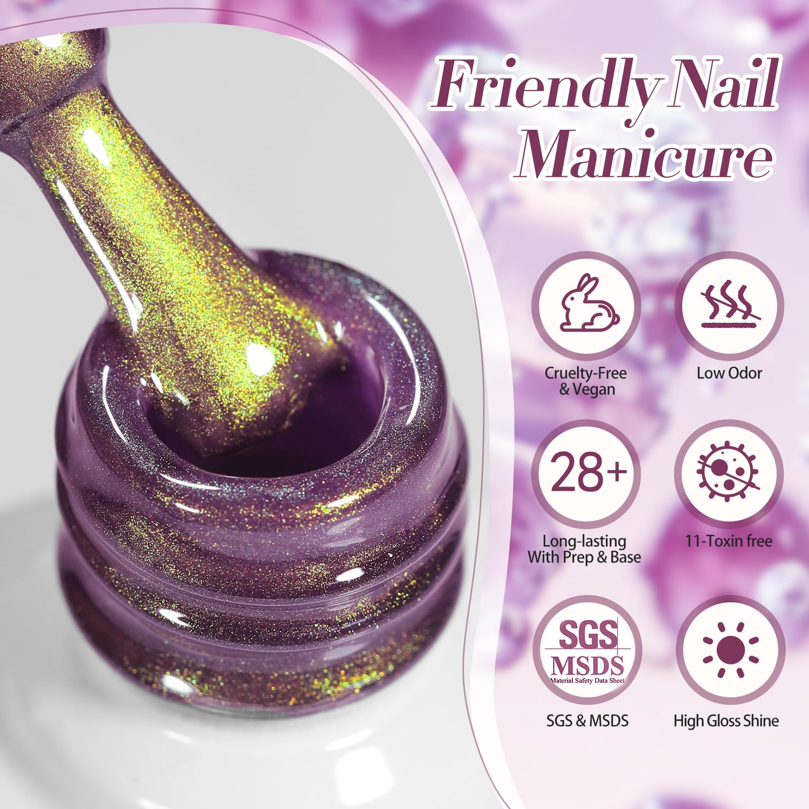 Born Pretty Cat Magnetic Eye Gel Nail Polish, regalo elegante para fechas especiales.